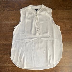 Ann Taylor tank large cream women’s top